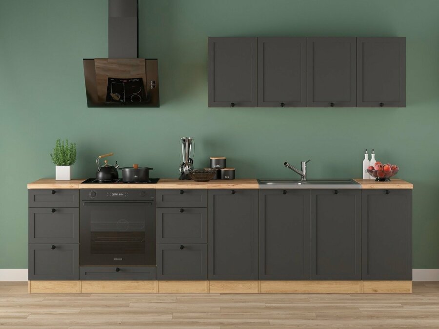 Eldhúslína Classic Grey Oak