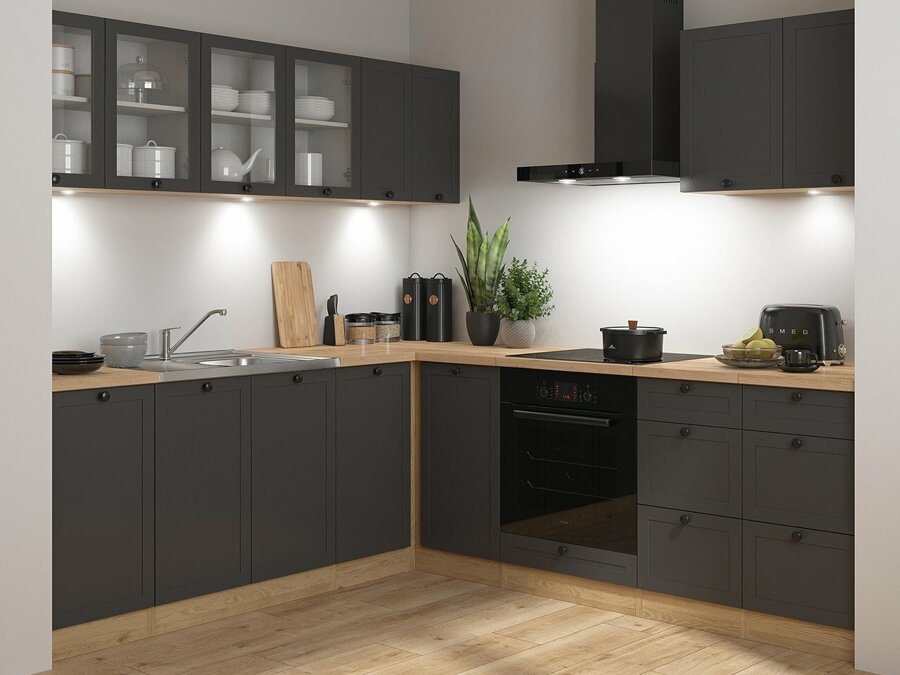 Eldhúslína Classic Grey Oak