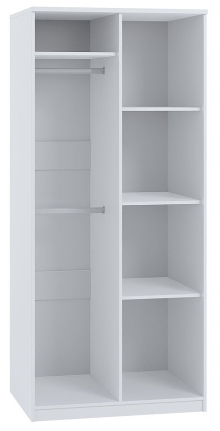 Svefnherbergissett Catromi 122 (Hvítur + Soft Pik 011)