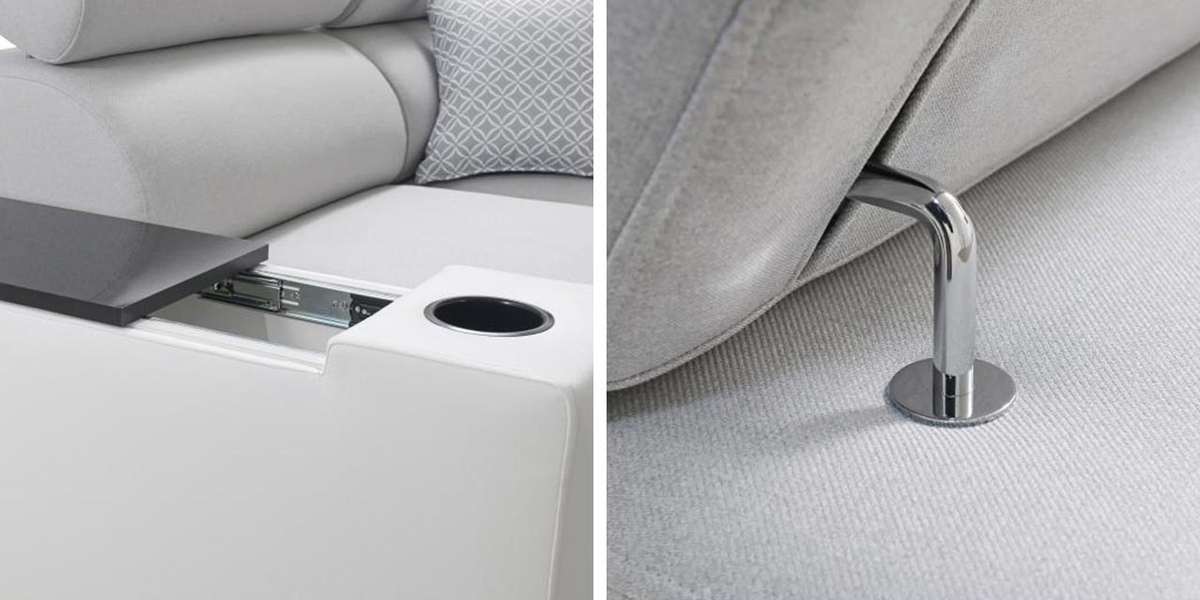 Horn­sófi Pearland 104 (Ekj 01 + Luxo 6601 + Evo 32)