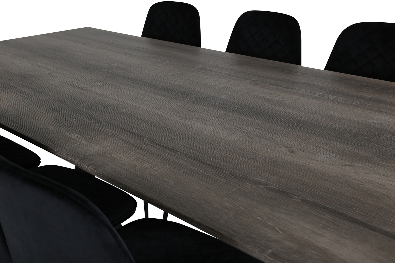 Borðstofusett Dallas 1357 (Svartur)