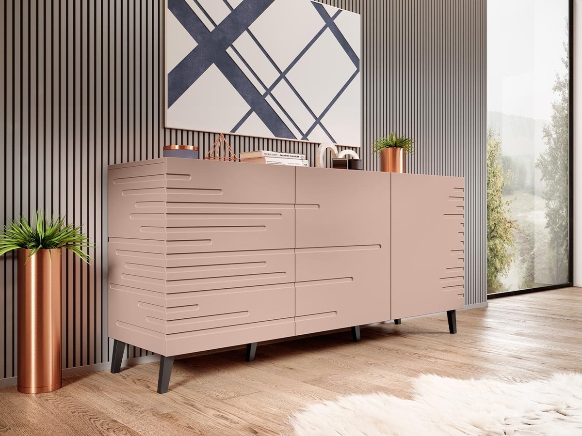 Skenkur Charlotte 140 (Bleikur)
