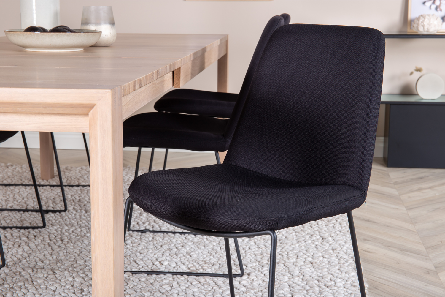 Borðstofusett Dallas 5027 (Eik)