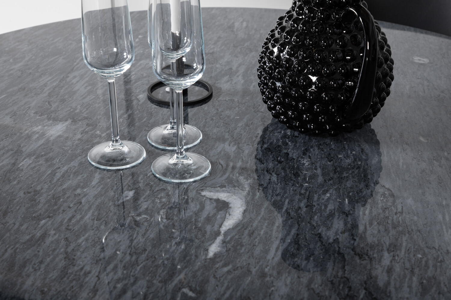Borðstofusett Dallas 2630 (Svartur)