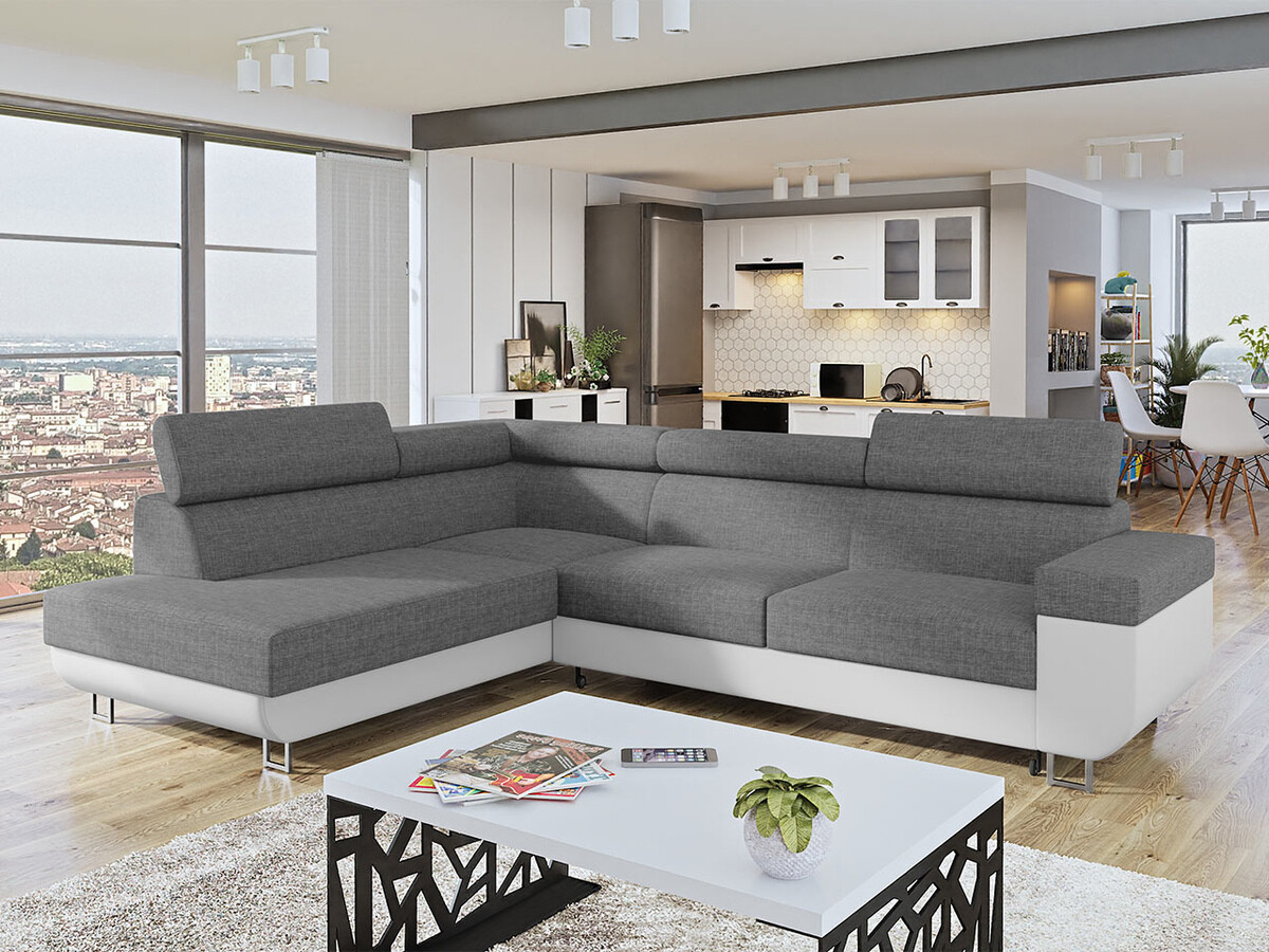 Horn­sófi Comfivo Liberta (Soft 017 + Lux 05)