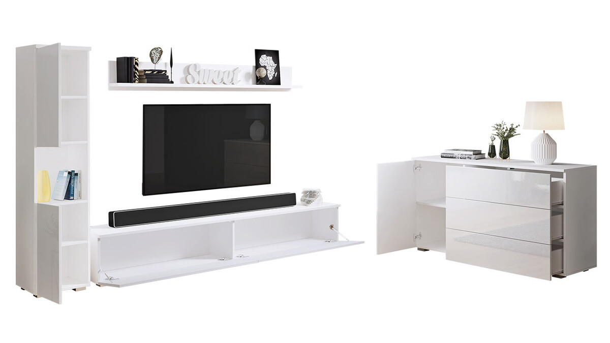 Stofusett Sarasota 132 (Wotan-eik)