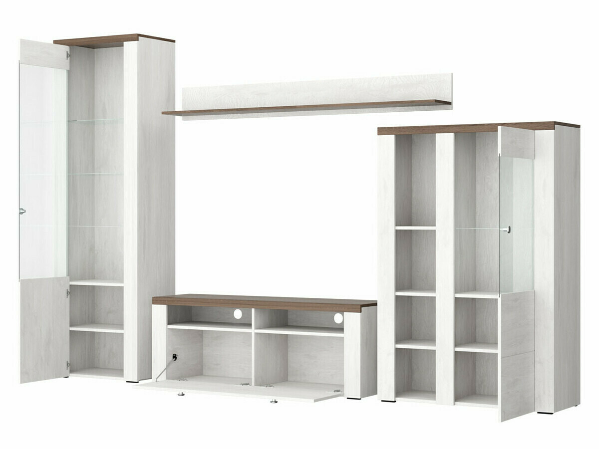 Stofusett Salelbo 100 (Rivera eik)