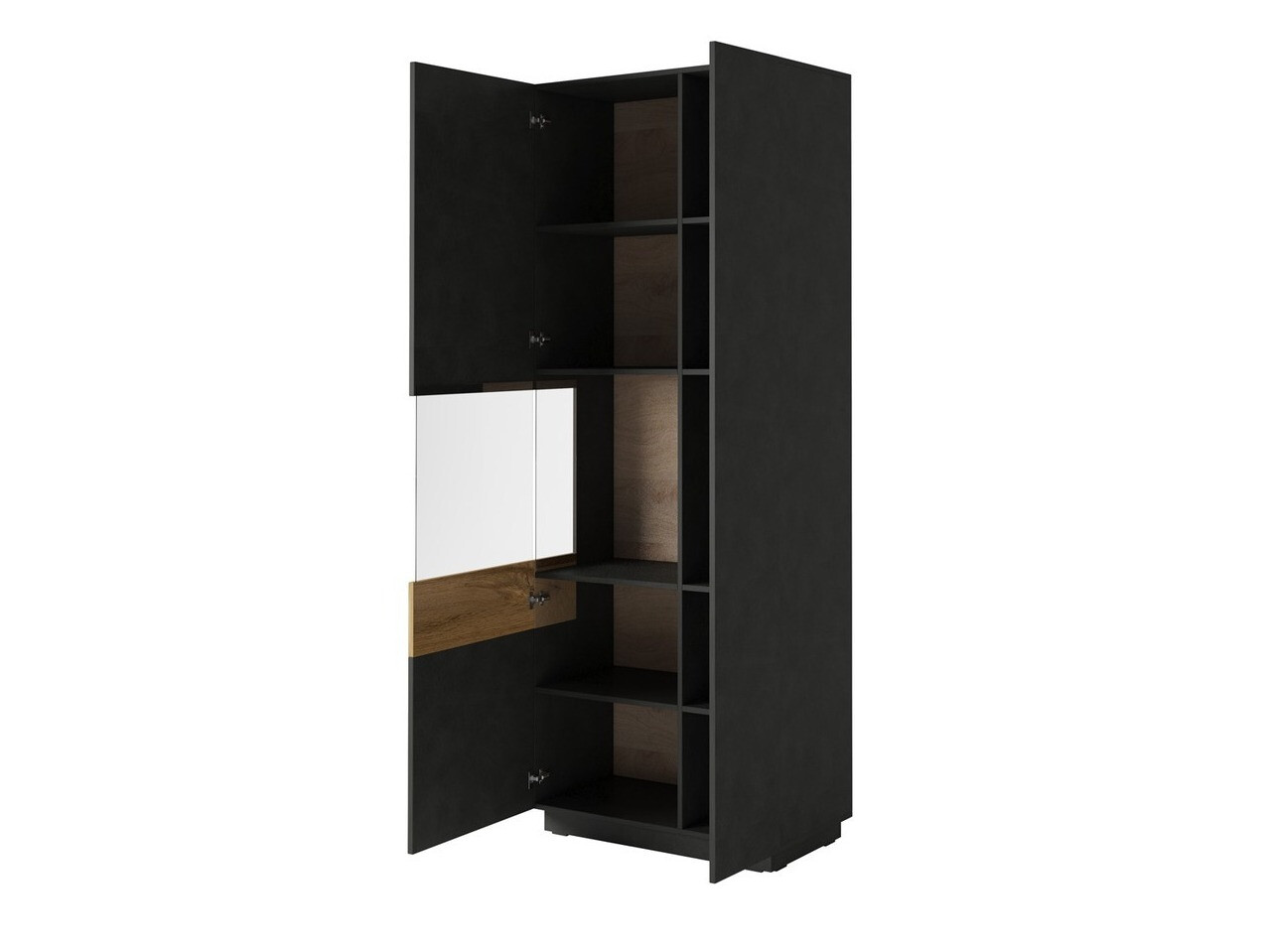 Stofusett Livlore 108 (Matera-grátt + Wotan-eik)
