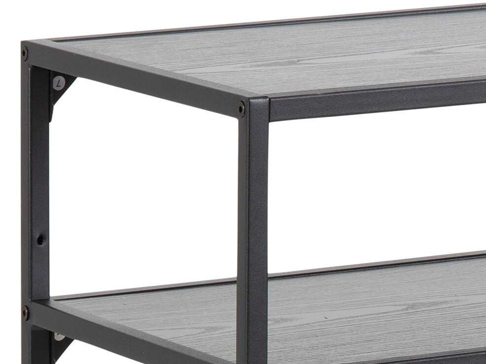 Console borð Norsica Sevferi 126 (Svartur askur + Svartur)