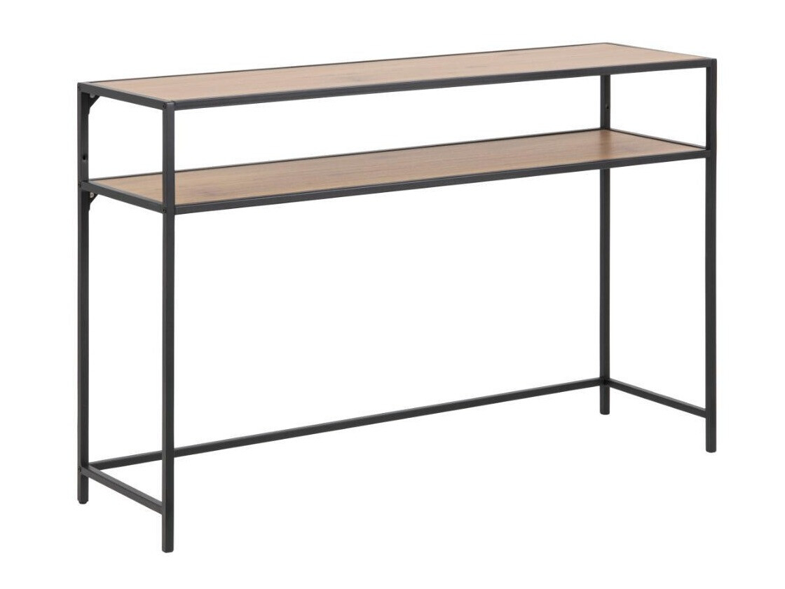 Console borð Norsica Sevferi 126 (Villt eik + Svartur)