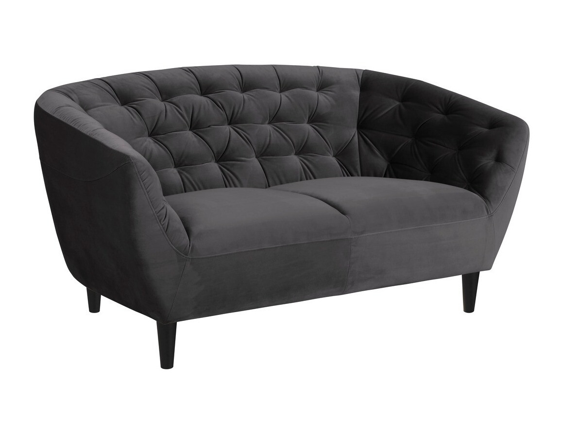 Chesterfield-sófi Norsica 260 (Dökkgrár)