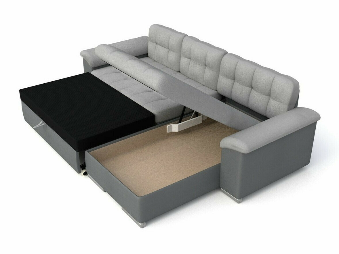 Horn­sófi Comfivo Mica II (Venus Velvet 2911 + Prestige 2771)