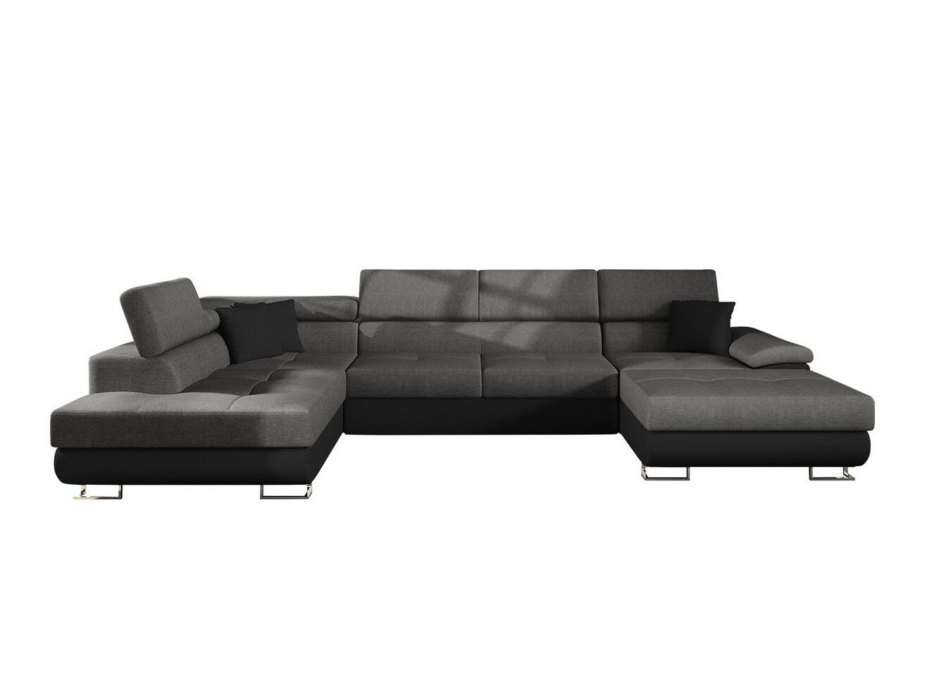 Horn­sófi Comfivo Ruta IV (Soft 011 + Lux 06 + Soft 011)