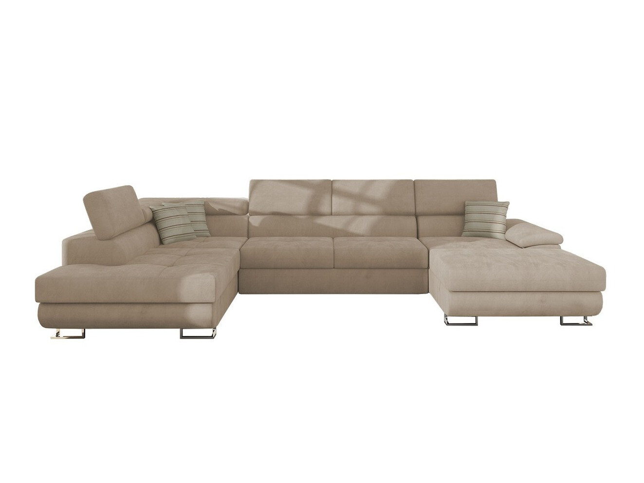 Horn­sófi Comfivo Ruta IV (Uttario Velvet 2979 + Senegal 825)