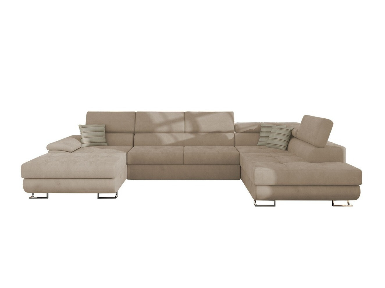 Horn­sófi Comfivo Ruta IV (Uttario Velvet 2979 + Senegal 825)