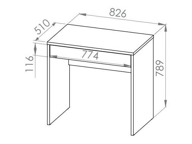 Skrifborð Madison 133