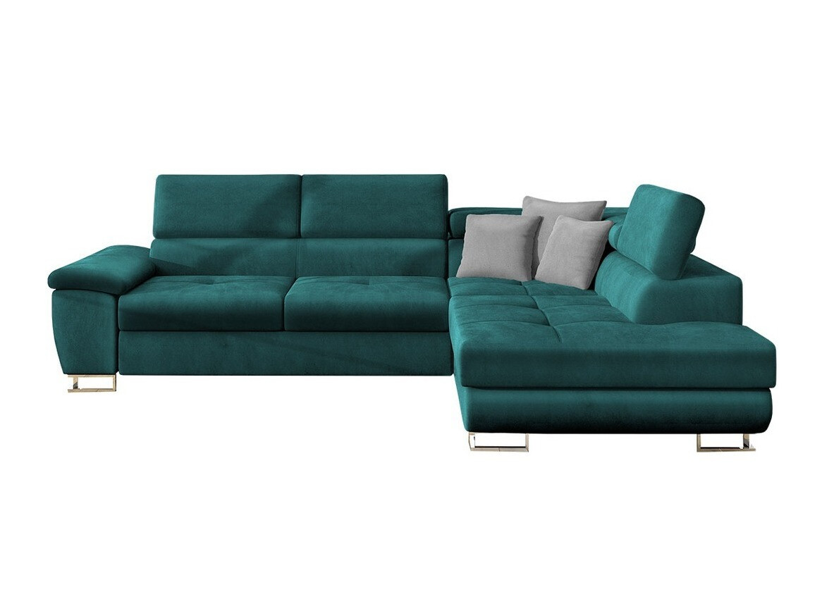 Horn­sófi Comfivo Ruta II (Magic Velvet 2221 + Magic Velvet 2240)