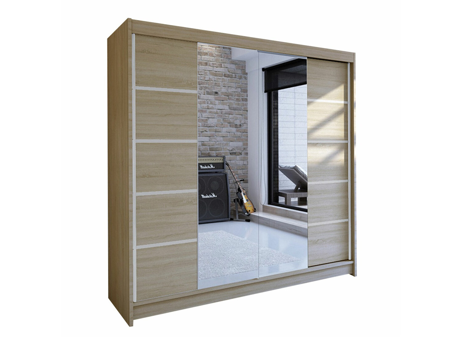 Fataskápur Closico Cavaris V (Sonoma-eik)
