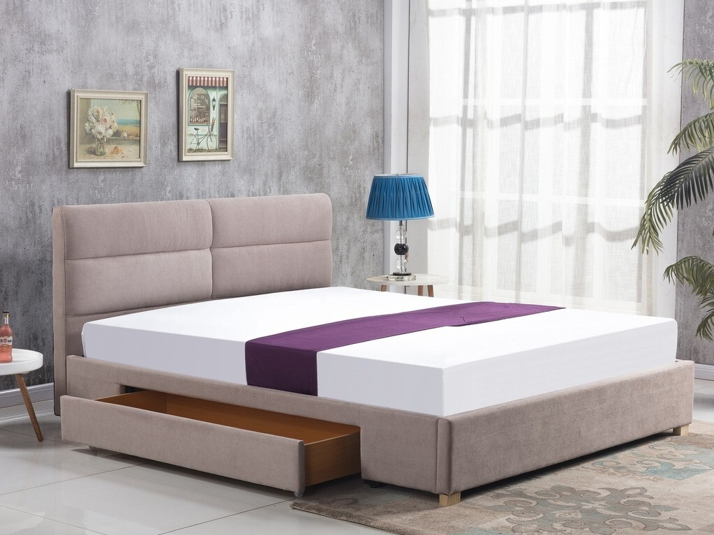 Rúm Houston 586 (Beige)