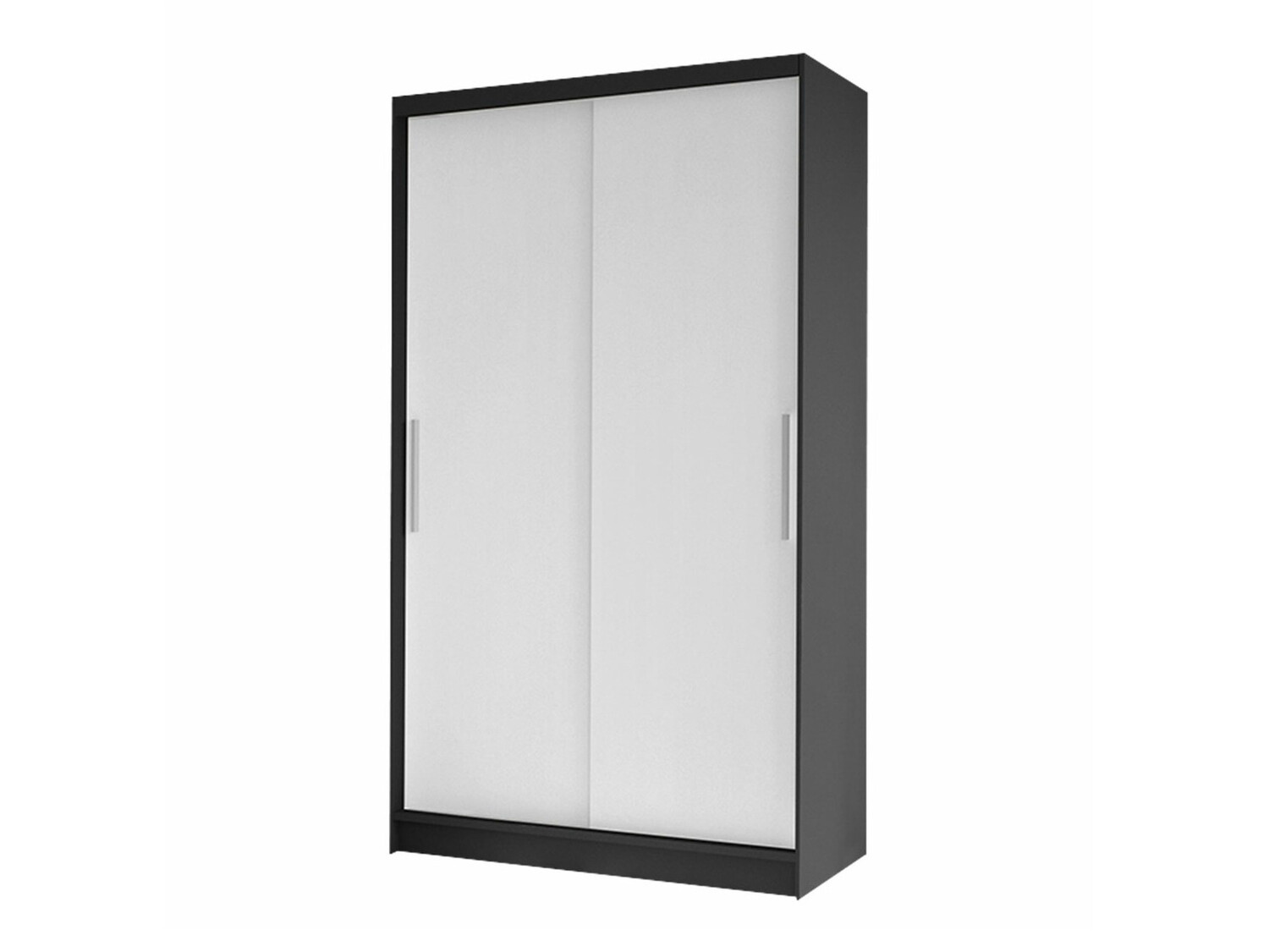 Fataskápur Closico Structor I (Svartur + Hvítur)