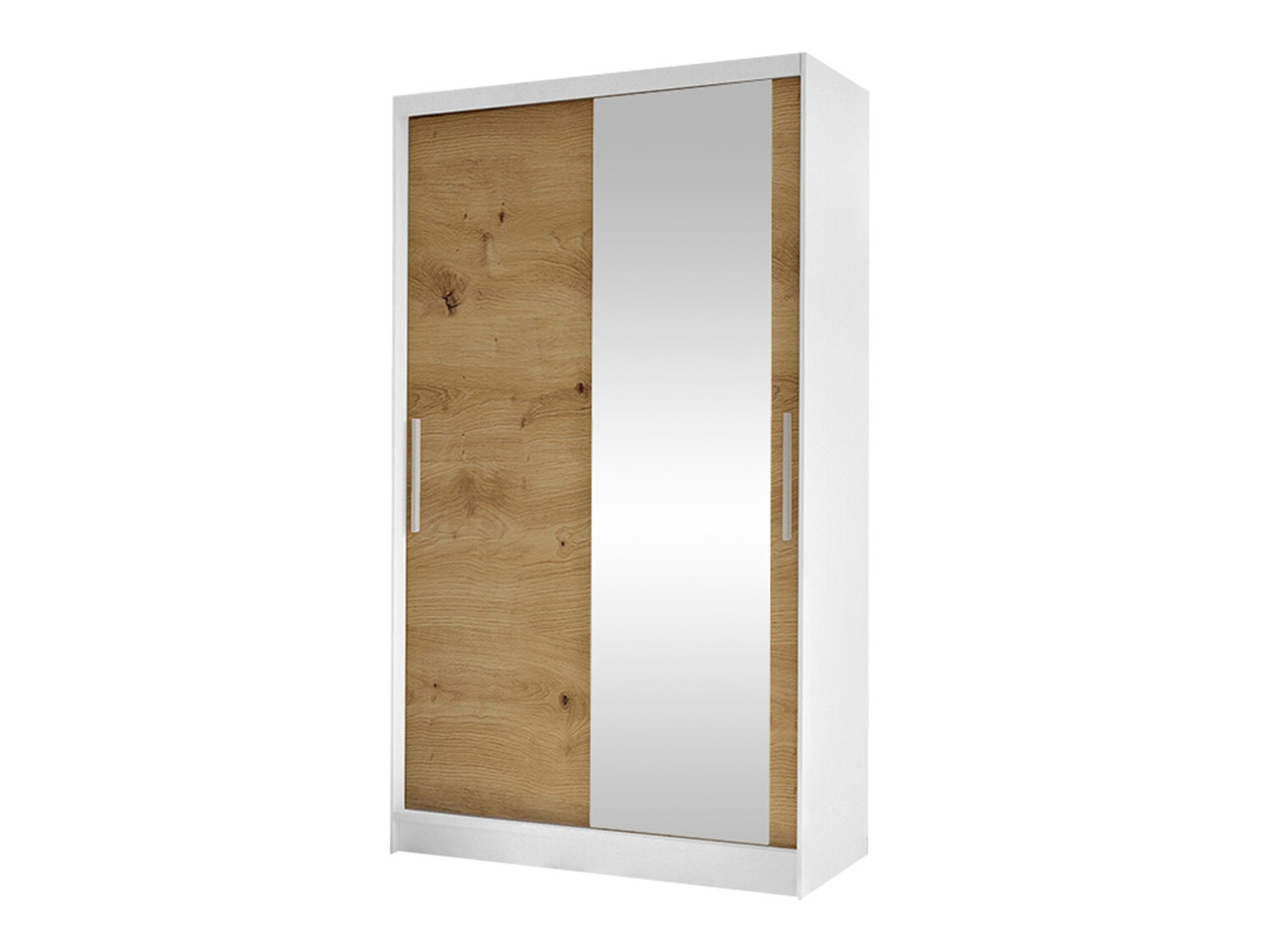 Fataskápur Closico Structor VI (Hvítur + Artisan-eik)