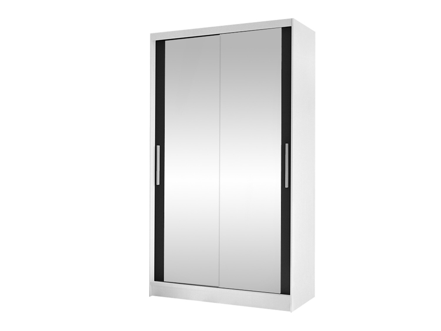 Fataskápur Closico Structor VII (Hvítur + Svartur)