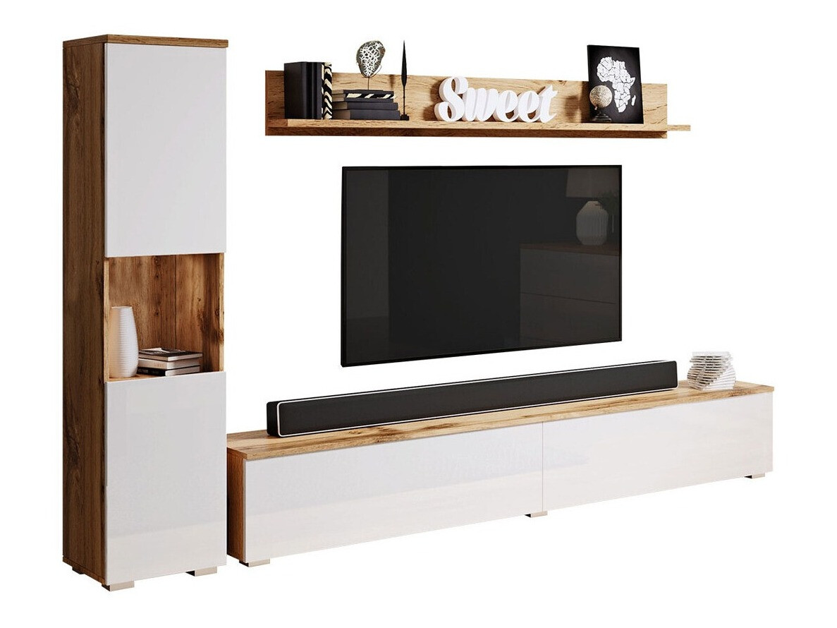 Stofusett Sarasota 130 (Wotan-eik + Hvítt háglans)