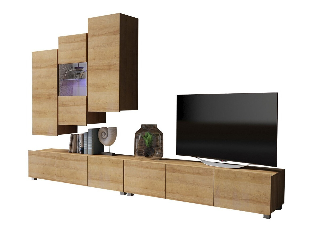Stofusett Remus XVII (Gyllt eik)