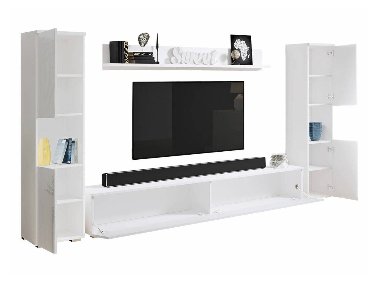 Stofusett Sarasota 131 (Wotan-eik + Hvítt háglans)