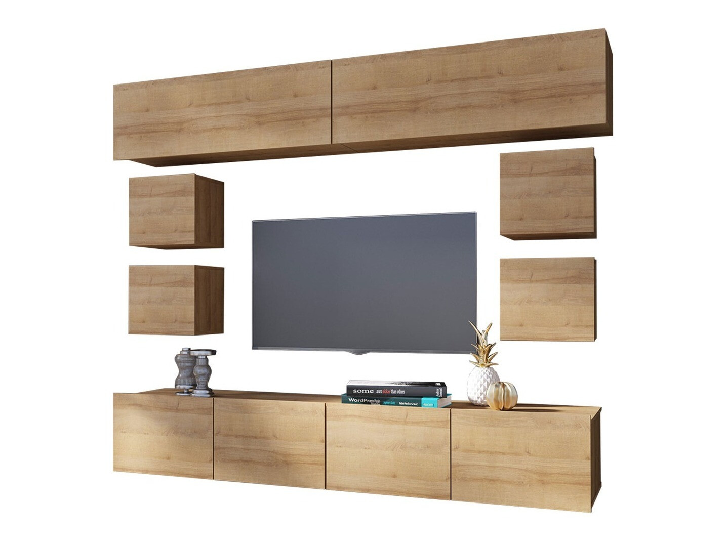 Stofusett Remus XVI (Gyllt eik)