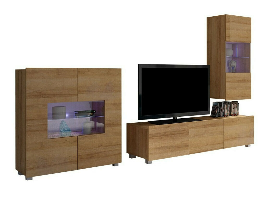 Stofusett Remus VII (Gyllt eik)