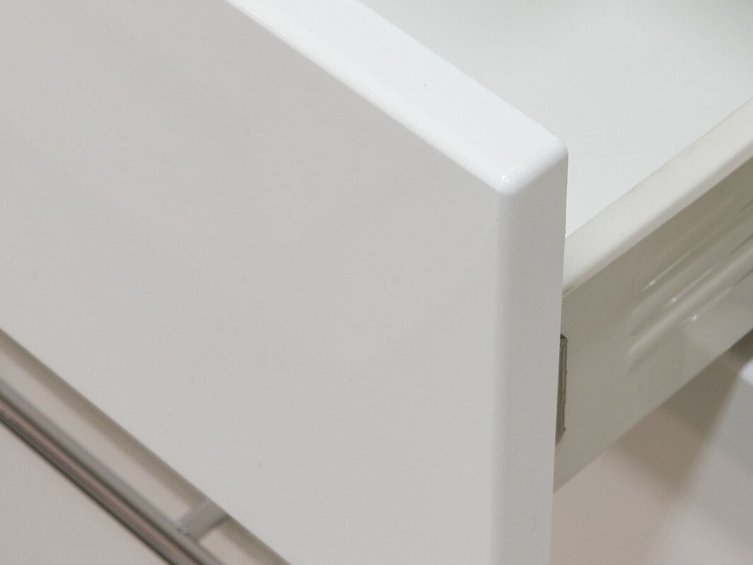 Eldhúsinnrétting úr einingum Tiffa White 150