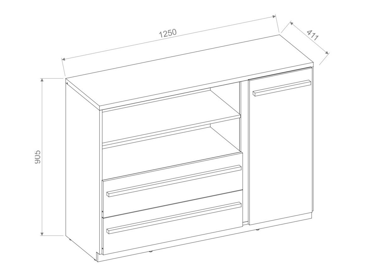 Kommóða Felfera 104