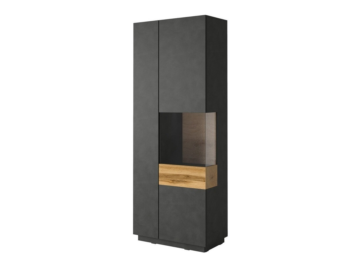 Bókahilla Livlore 100 (Matera-grátt + Wotan-eik)