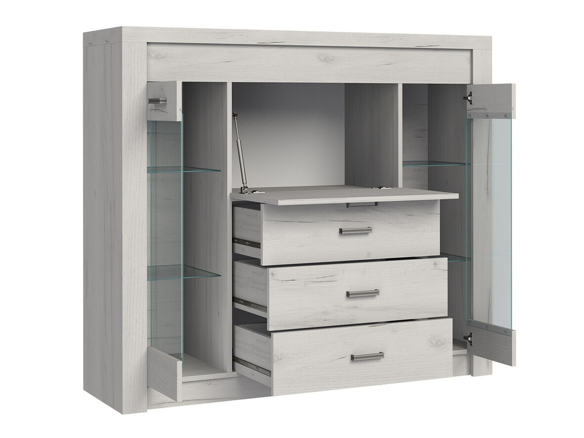 Stofusett Serfeno 122 (Dökkur askur)