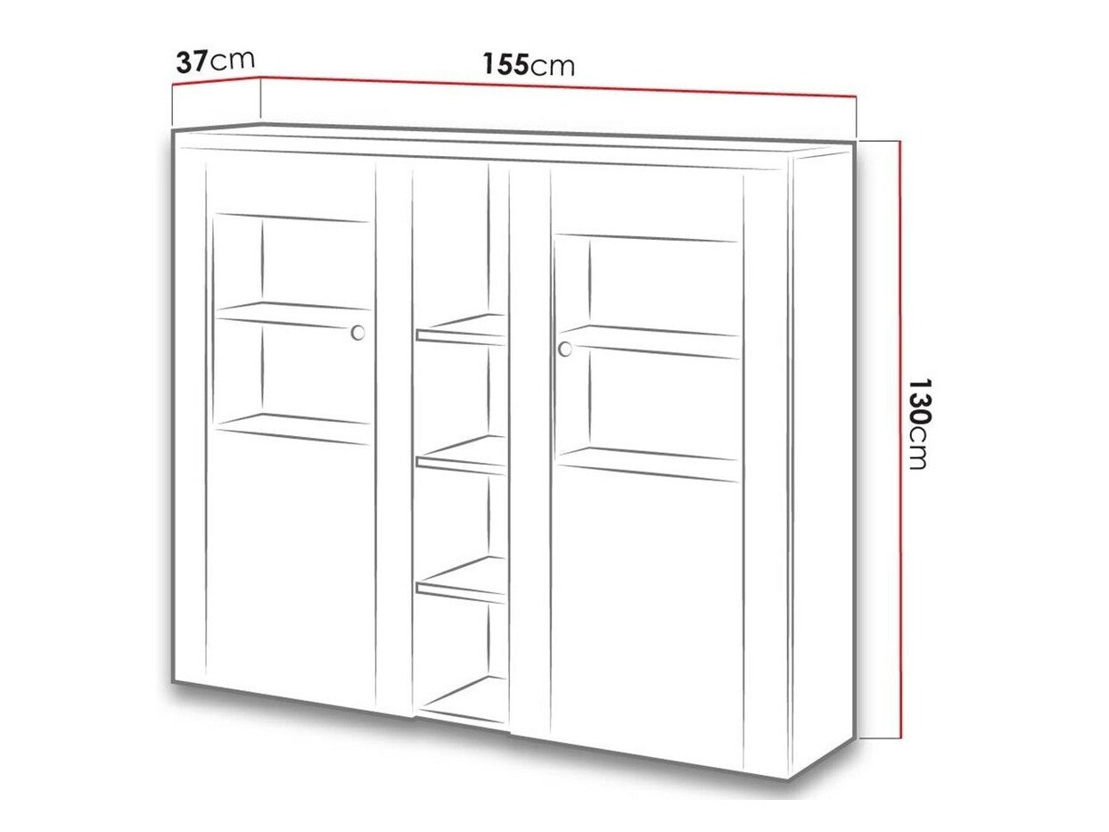 Skenkur Salelbo 105 (Riviera eik)