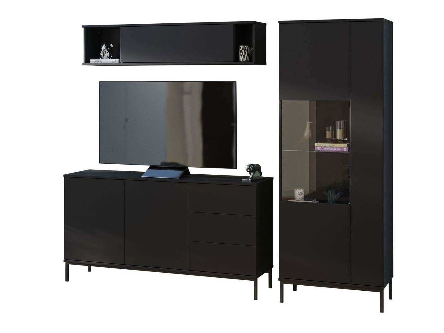 Stofusett Lomsore 110 (Svartur)