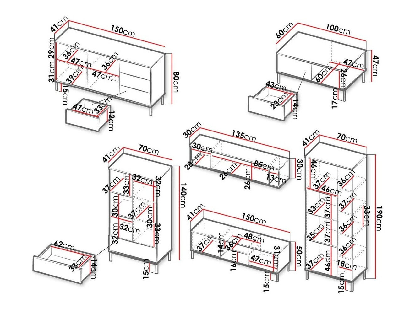 Stofusett Lomsore 107 (Hvítur)