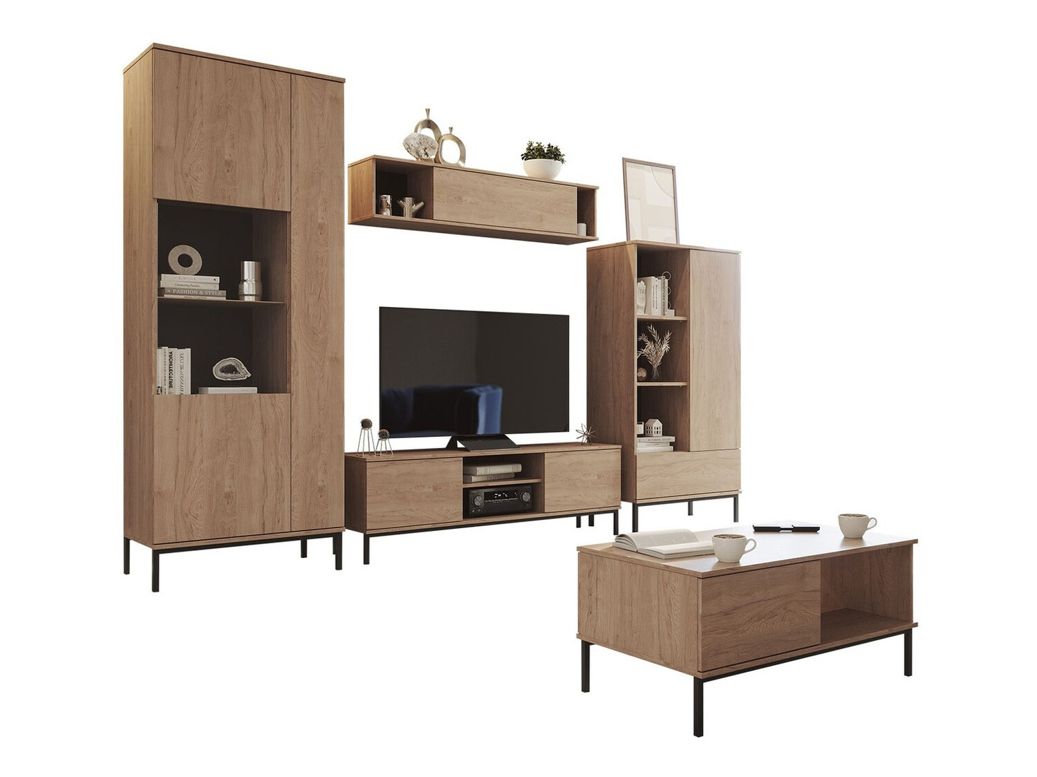 Stofusett Lomsore 108 (Ljós viður)