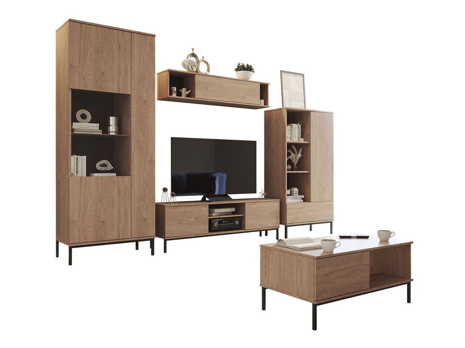 Stofusett Lomsore 108 (Ljós viður)