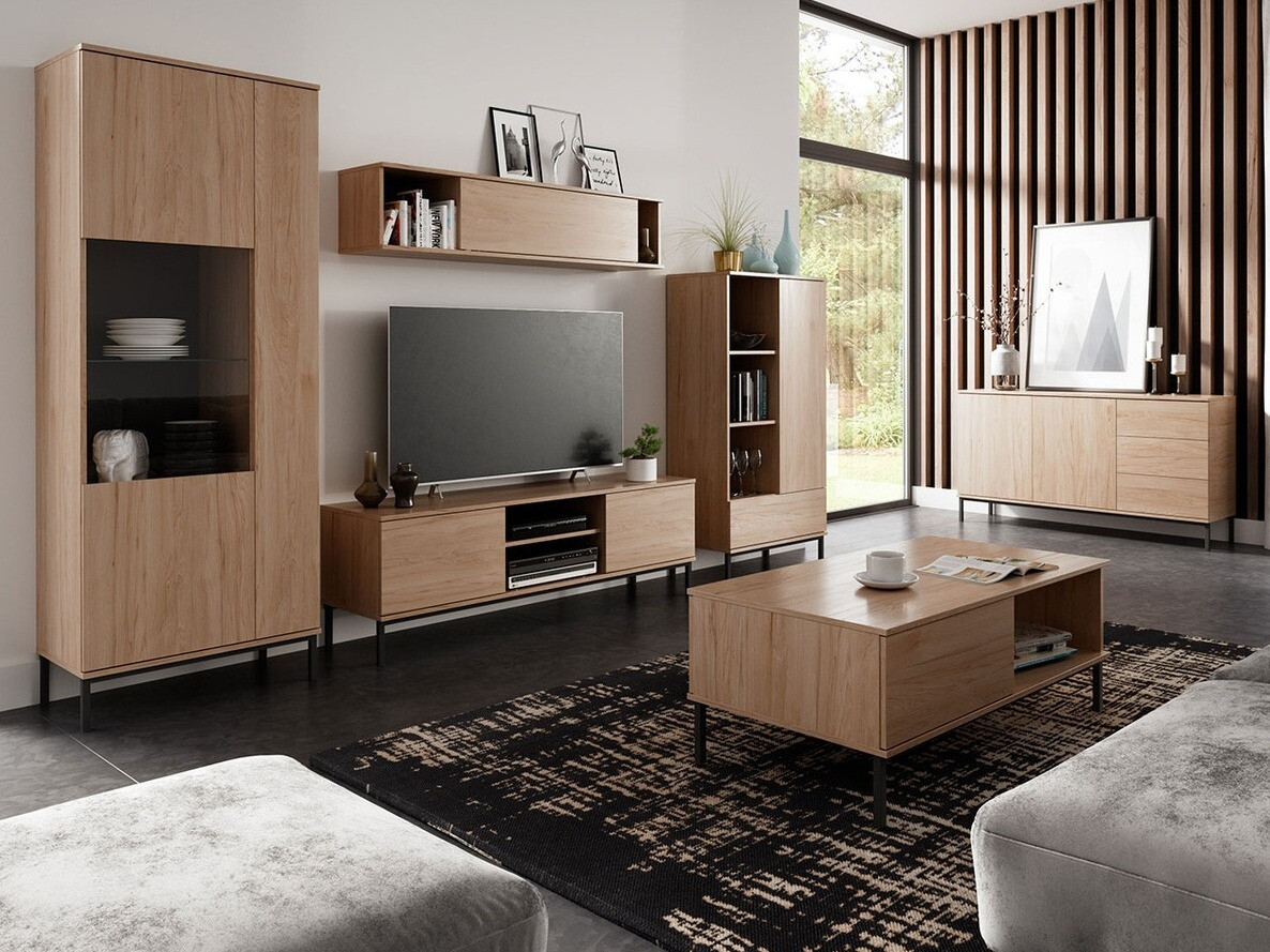 Stofusett Lomsore 107 (Ljós viður)