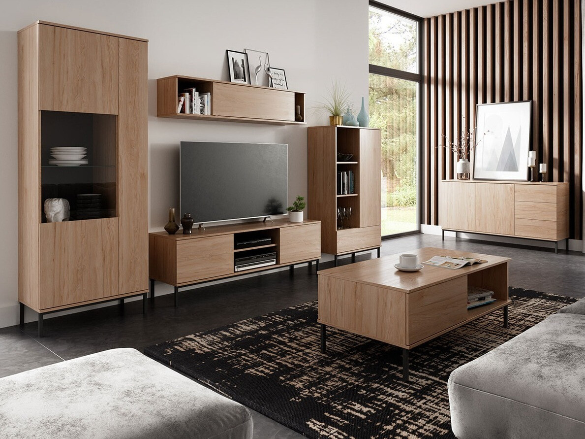 Stofusett Lomsore 107 (Ljós viður)