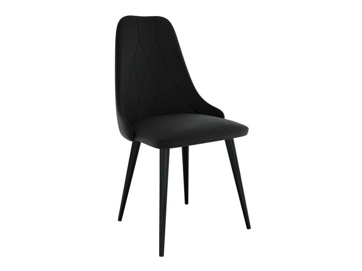 Borðstofusett Racine 125 (Svartur)