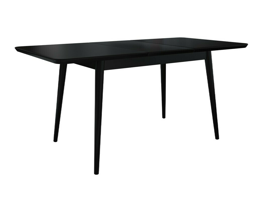 Borðstofusett Racine 125 (Svartur)