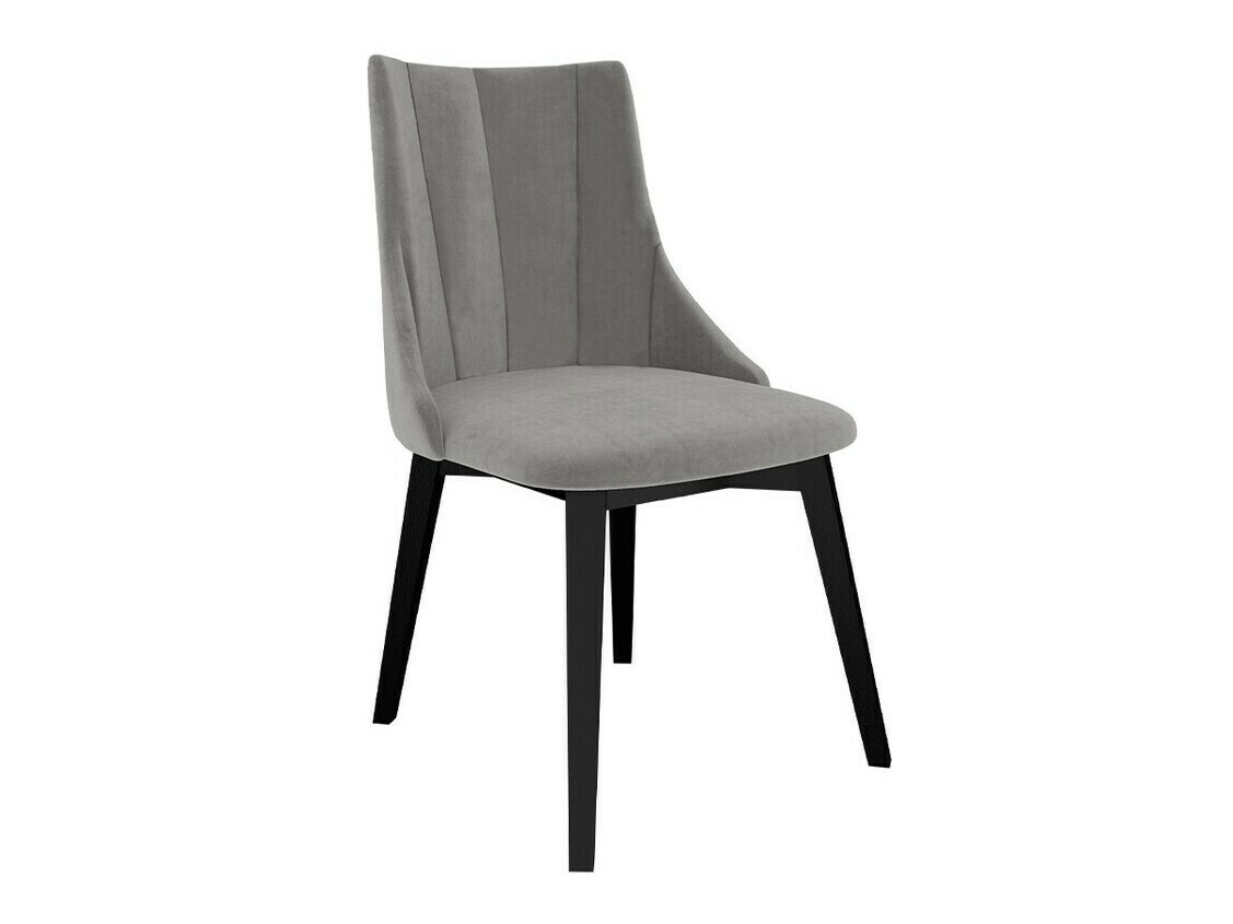 Borðstofusett Racine 139 (Svartur + Magic Velvet 2217)