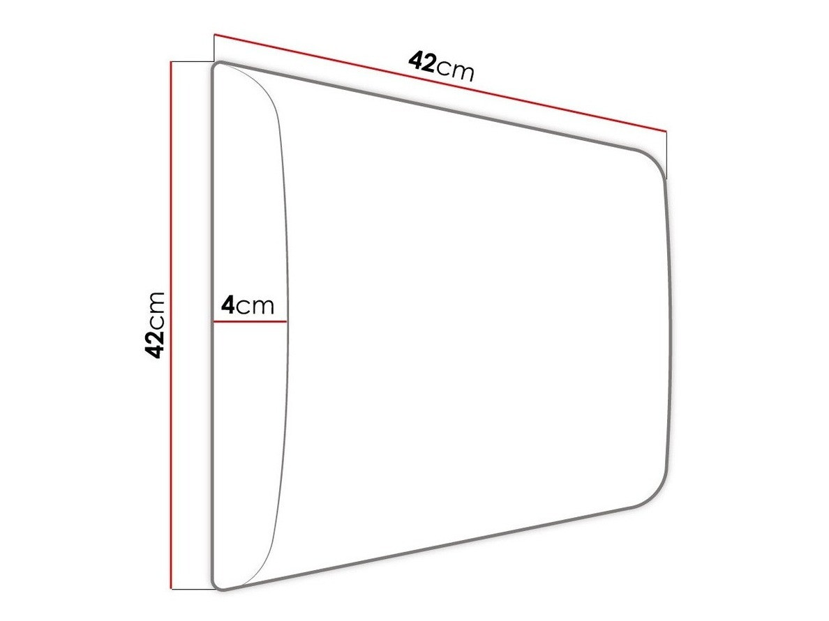 Mjúk veggplata Comfivo Ovis VIII (Soft 017) (42x42)