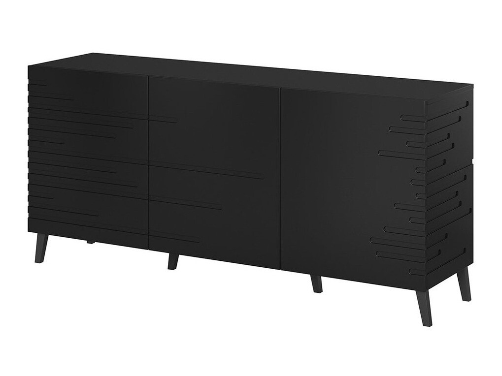 Skenkur Charlotte 140 (Svartur)