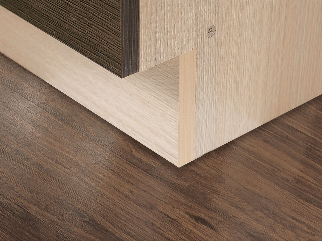Skápaeining með skúffu og hurðum Mode White 110