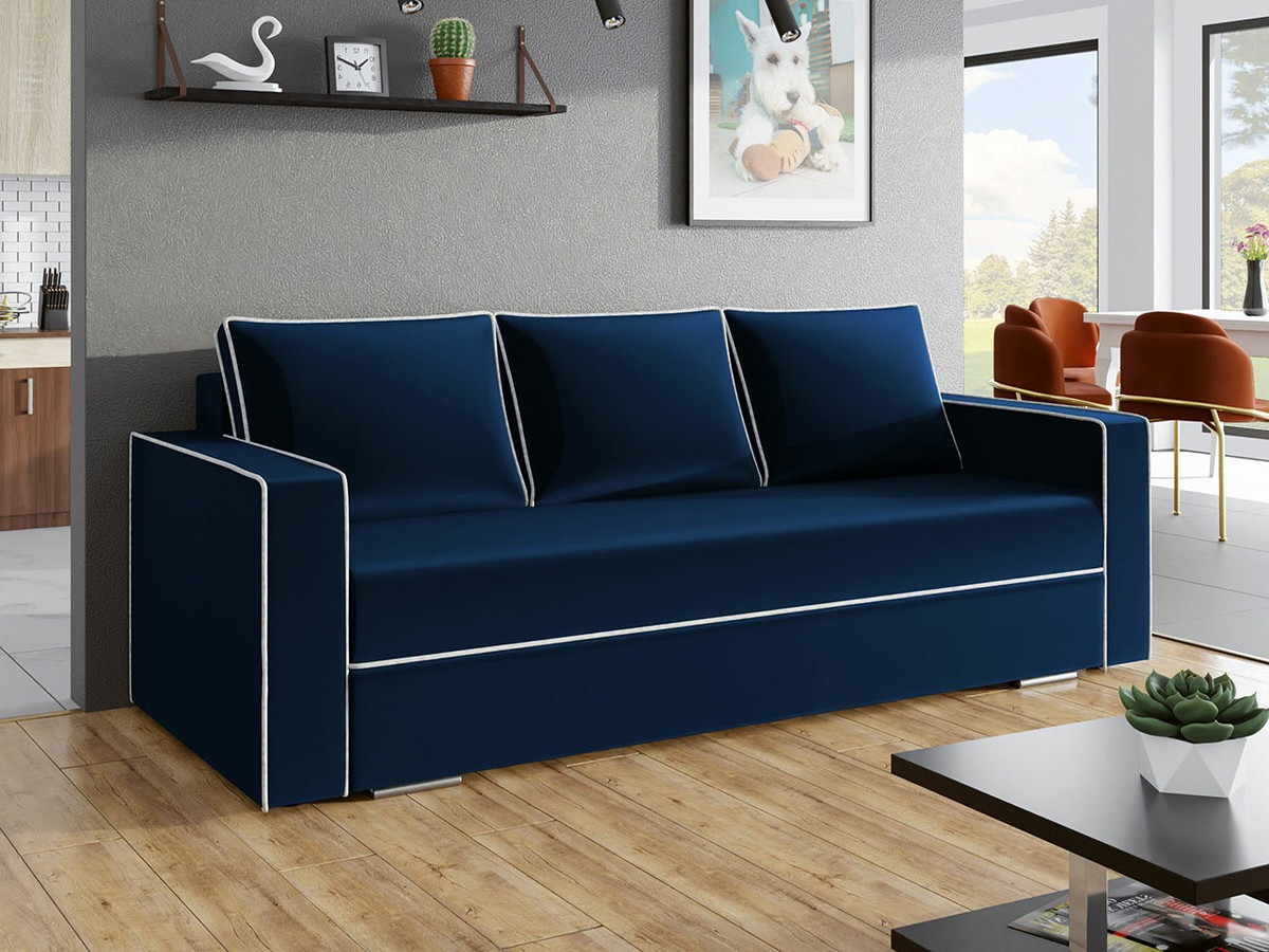 Svefnsófi Decatur 101 (Amor Velvet 4314 + Amor Velvet 4317)