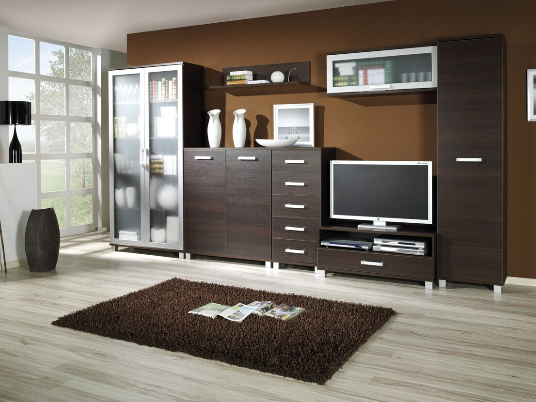 Sjónvarpsskápur Cirevau 109 (Wenge)